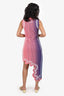 PH5 Pink/Blue Robe Sans Manches Ondulée Lydia Dress Size M