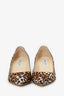 Jimmy Choo Leopard Print Pointed Heels Size 39