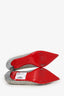 Christian Louboutin Silver/Gold Pointed Toe Heels Size 40