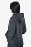 Sandro Dark Grey Logo Hoodie Size S