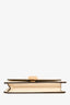 Gucci Cream Leather Web Mini Sylvie Chain Bag