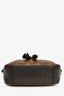 Louis Vuitton Monogram Leather Trimmed Tassle 'Saintonge' Camera Crossbody Bag