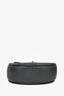 Chloe Blue Suede/Snakeskin Leather Drew Crossbody Bag