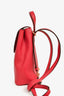 Salvatore Ferragamo Pink Leather 'Gancio' Crossbody Bag