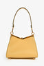 Etro Yellow Leather 'Vela' Shoulder Bag with Strap