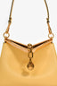 Etro Yellow Leather 'Vela' Shoulder Bag with Strap