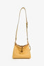 Etro Yellow Leather 'Vela' Shoulder Bag with Strap