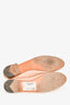 Martianiano Nude Leather Ballet Flats Size 38.5