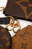 Louis Vuitton Brown Reverse Monogram Trio Pouches
