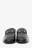 Gucci Black Leather Horsebit Jordaan Loafer Size 8.5 Mens