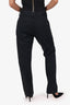 Saint Laurent Black Denim Straight Leg Jeans Size 31