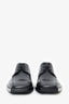 Balenciaga Black Leather Square Toe Rim Derby Size 41 Mens