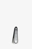 Saint Laurent Silver Metallic Leather 'Belle de Jour' Clutch