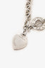 Tiffany & Co. 925 Sterling Silver Heart Tag Toggle Necklace