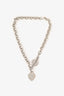 Tiffany & Co. 925 Sterling Silver Heart Tag Toggle Necklace