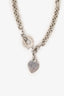 Tiffany & Co. 925 Sterling Silver Heart Tag Toggle Necklace