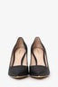 Nicholas Kirkwood Black Pointed Toe Pearl Detail Heels Size 39