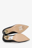Nicholas Kirkwood Black Pointed Toe Pearl Detail Heels Size 39
