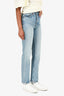 Reformation Blue Denim Light Wash Straight Leg Jeans Size 23