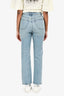 Reformation Blue Denim Light Wash Straight Leg Jeans Size 23