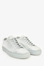 Common Projects Silver Leather Sneakers Size 36