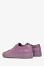 Common Projects Purple Leather Sneakers Size 36
