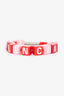 Balenciaga Pink/Red Beaded Toy Bracelet