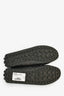 Louis Vuitton Black Leather Monogram Embossed Loafers
