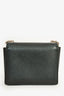 Salvatore Ferragamo Black Leather Vera Bow Mini Chain Crossbody Bag