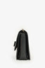 Salvatore Ferragamo Black Leather Vera Bow Mini Chain Crossbody Bag