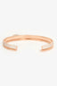 Hermès 18K Rose Gold Diamonds Kelly Cadenas Double Bracelet Small Model