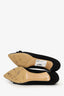 Salvatore Ferragamo Black Suede Bow Pumps Size 9