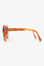 Celine Brown Frame Round Sunglasses