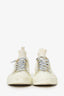 Christian Dior Cream 'Walk'n'Dior' Sneakers Size 37