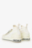 Christian Dior Cream 'Walk'n'Dior' Sneakers Size 37