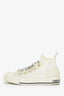 Christian Dior Cream 'Walk'n'Dior' Sneakers Size 37