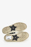 Christian Dior Navy Oblique High Top Sneakers Size 37