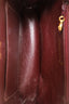Pre-Loved Chanel™ 1994-96 Burgundy Quilted Lambskin Timeless Top Handle Frame Bag
