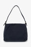 Fendi Navy Denim Mamma Baguette Shoulder Bag
