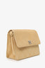 Pre-Loved Chanel™ Beige Quilted CC Shoulder Bag