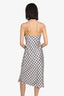 Cami New York Black/White Houndtooth Strappy Dress Size S