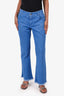 Stella McCartney Blue Denim Straight Leg Jeans Size 30