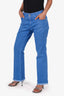 Stella McCartney Blue Denim Straight Leg Jeans Size 30