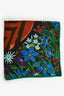 Hermès Navy Cashmere/Silk Jungle 140 Scarf