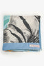 Hermès Light Blue Silk Tiger Royal Scarf 90
