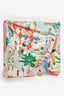 Hermès Multi Silk 'On The Beach' Printed Scarf 90 Shawl