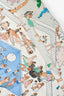Hermès Multi Silk 'On The Beach' Printed Scarf 90 Shawl
