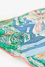 Hermès Multi Silk 'On The Beach' Printed Scarf 90 Shawl