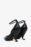 Casadei Black Patent Leather Pointed Toe Heels Size 36