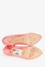 Manolo Blahnik Pink Satin Crystal Embellished Hangisi Heels Size 39